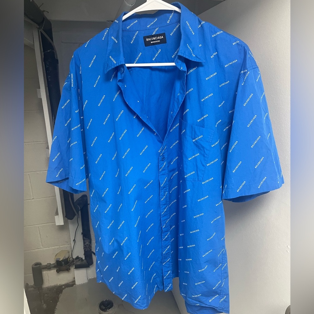 Balenciaga Repeat Logo Shirt IT 39